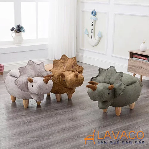 Ghế thú cưng dễ thương hình tê giác