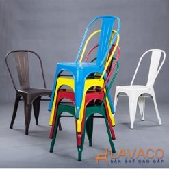Ghế Tolix sắt sơn tĩnh điện nhập khẩu – ảnh 2