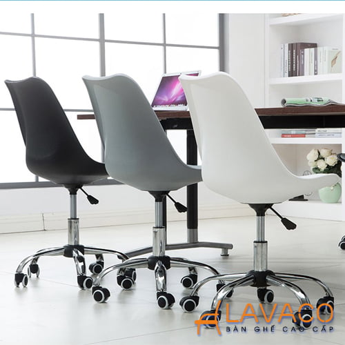 Ghế xoay làm việc tại nhà cho nhân viên văn phòng Ghế bar da cao cấp mã 201X – góc 9