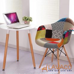 Ghế cafe Eames Daw nệm bọc vải mã 209TC – góc 3