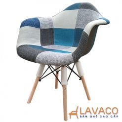 Ghế cafe Eames Daw nệm bọc vải mã 209TC – góc 2