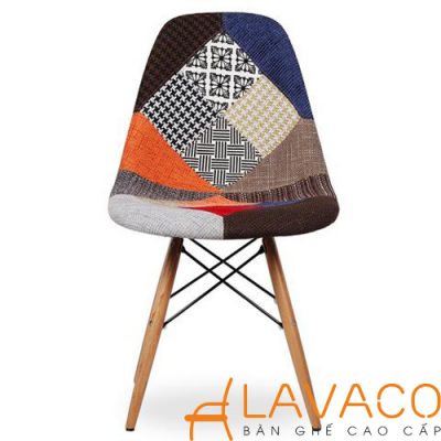 Sản phẩm ghế cafe Eames nệm bọc vải đẹp và giá rẻ ở TPHCM tại Lavaco - Mã: 1219