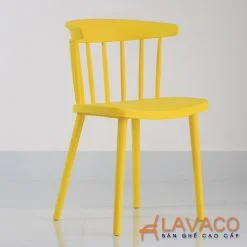 Ghế nhựa nhiều màu cho quán trà sữa