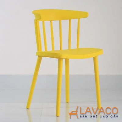 Ghế nhựa nhiều màu cho quán trà sữa