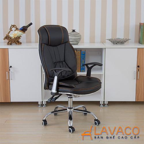 Ghế xoay văn phòng ngã lưng nhập khẩu giá rẻ- Mã: 532 - LAVACO