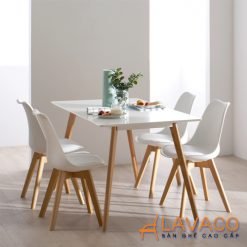 Bộ bàn ăn 4 ghế hiện đại nhập khẩu cho chung cư nhỏ – ảnh 1