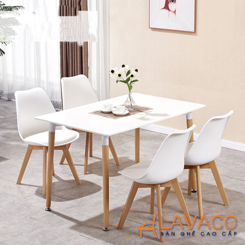 Bộ bàn ăn đẹp hiện đại cho căn hộ chung cư Bộ bàn ăn đẹp hiện đại cho căn hộ chung cư mã T108-4x205A – góc 4