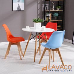 Bộ bàn tròn tiếp khách hiện đại giá rẻ mã T104-3×205 – góc 1