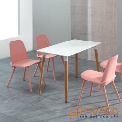 Bộ bàn ăn hiện đại tươi trẻ nhập khẩu mã T108-4×229 – góc 2