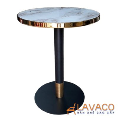 Bàn tiếp khách mặt mica vân đá sang trọng