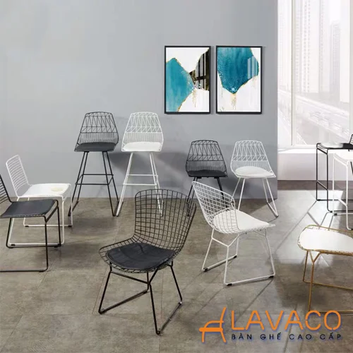 Ghế sắt – Giải pháp bền bỉ cho nhiều không gian