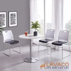 Bộ bàn tròn tiếp khách văn phòng nhỏ- Mã: T102-3x563