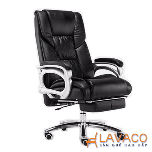 Đẳng cấp và tiện nghi hơn với ghế massage văn phòng cao cấp của LAVACO. Với chức năng massage 7 điểm khác nhau, ghế massage văn phòng còn có thể ngả lưng và gác chân, giúp bạn thư giãn tối đa trong giờ làm việc. Ghế xoay văn phòng massage 7 điểm này sẽ giúp cho công việc của bạn trở nên dễ dàng hơn, đồng thời đem lại cảm giác thoải mái và tiết kiệm thời gian.
