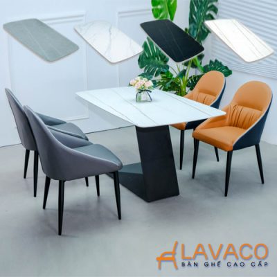 Bộ bàn 4 ghế phòng ăn cao cấp
