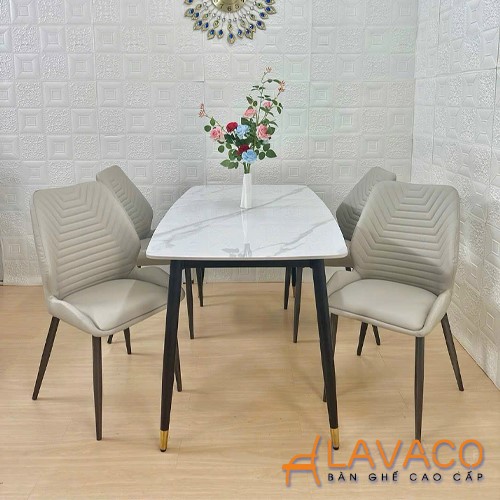 Ghế ăn bọc da chân sắt sang trọng Ghe-an-boc-da-chan-sat-sang-trong-