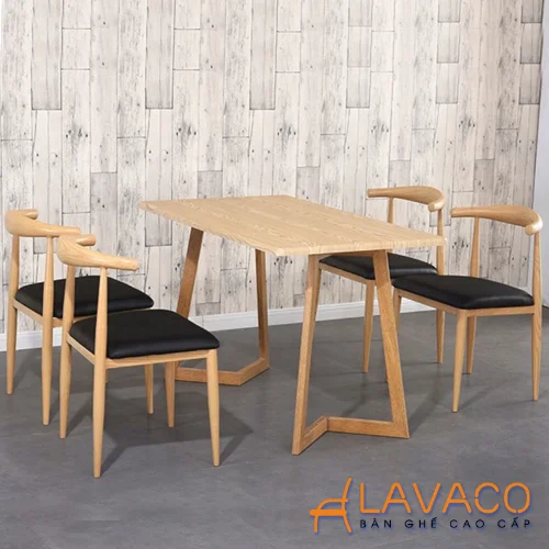 Mẫu bàn ăn gia đình bằng gỗ đẹp, sang trọng cho mọi không gian sống