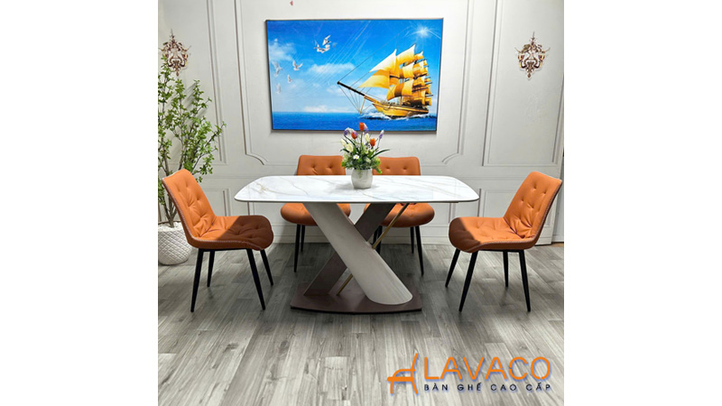 Mẫu bàn ghế ăn hiện đại cao cấp, giá rẻ đáng mua nhất 2025