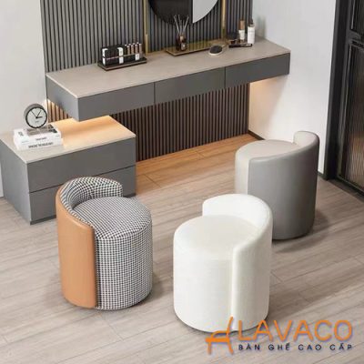 Kết hợp bàn trang điểm với các món đồ nội thất lớn