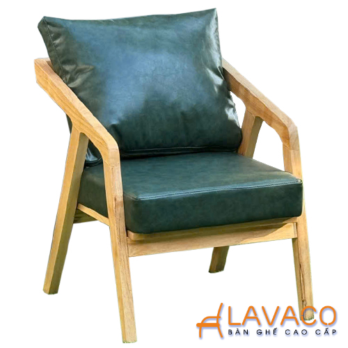 Ghế sofa đơn Katakana gỗ cao su S2316