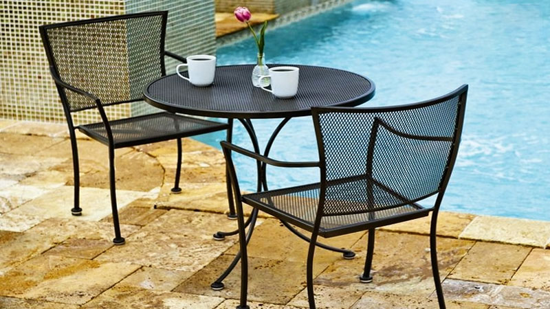 10 mẫu thanh lý bàn ghế sắt ngoài trời phù hợp chi phí