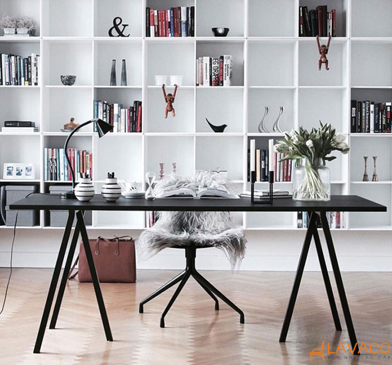 Trang trí, thiết kế phòng làm việc nhỏ đẹp, hiện đại