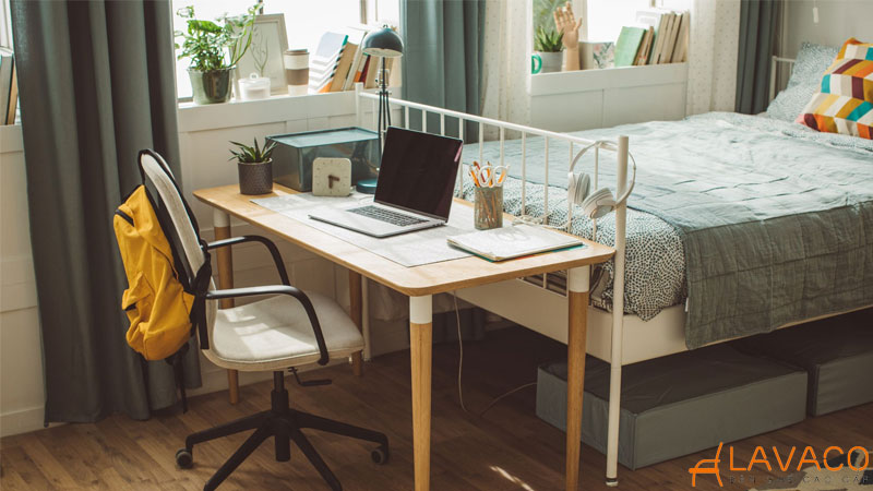 Cách đặt bàn làm việc trong phòng ngủ hợp phong thuỷ