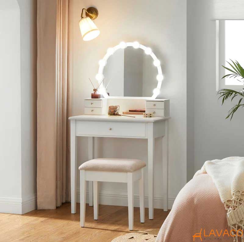 8+ mẫu bàn trang điểm đơn giản, nhỏ gọn và giá rẻ