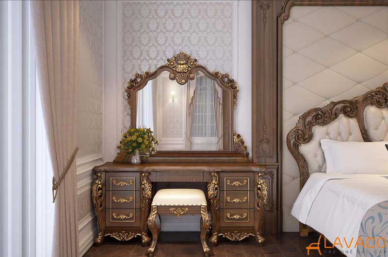 TOP 10 mẫu bàn trang điểm gỗ tự nhiên hiện đại và đẹp nhất