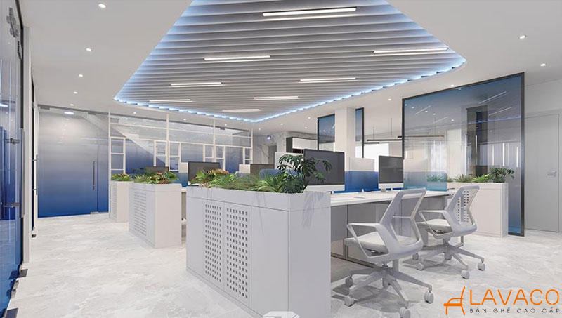 15+ ý tưởng thiết kế nội thất văn phòng làm việc chuyên nghiệp, hiện đại