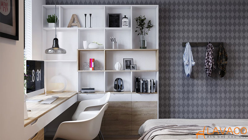 16 mẫu thiết kế phòng ngủ kết hợp phòng làm việc đẹp nhất 2025