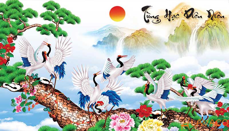 10+ mẫu tranh phòng khách cho người mệnh hỏa