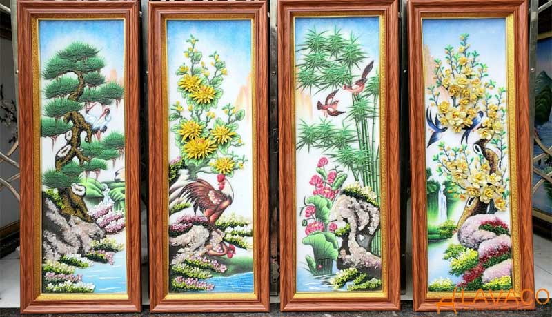 10+ mẫu tranh phòng khách cho người mệnh hỏa