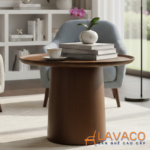 Bàn sofa tròn gỗ ASH đẹp Ban-sofa-tron-go-ASH-dep