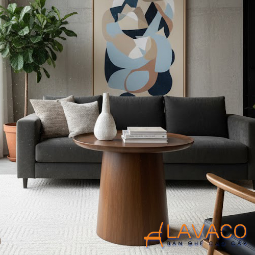 Bàn sofa tròn gỗ ASH đẹp Ban-sofa-tron-go-ASH-dep