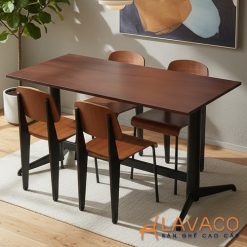 Ban-cafe-hinh-chu-nhat-mat-go-chan-sat