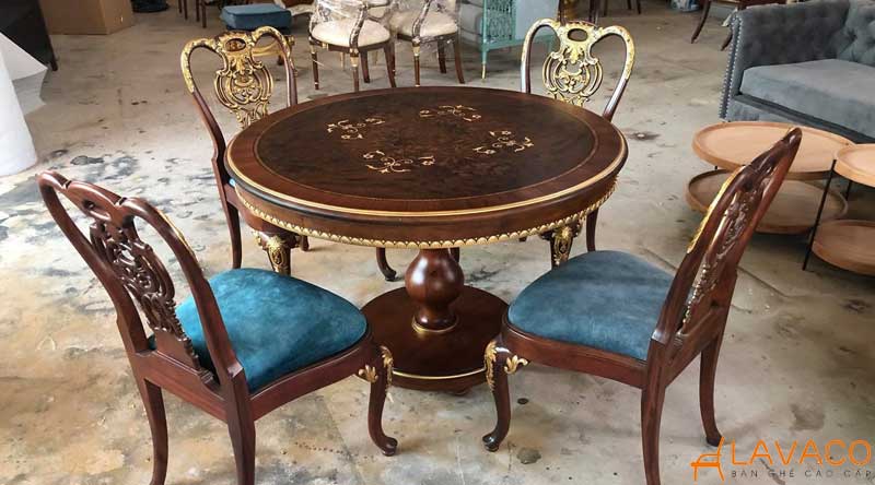 10 sự lựa chọn bàn ăn tròn gỗ sồi đẹp, bền và giá tốt