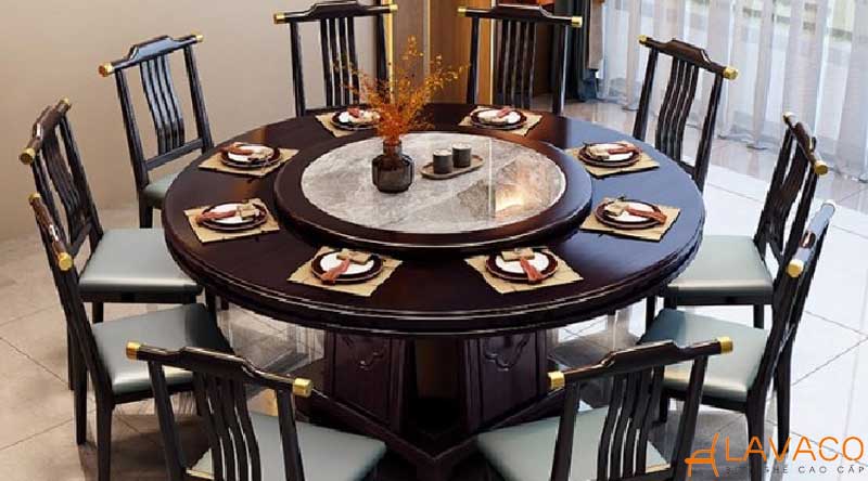 10 sự lựa chọn bàn ăn tròn gỗ sồi đẹp, bền và giá tốt