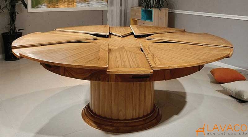 10 sự lựa chọn bàn ăn tròn gỗ sồi đẹp, bền và giá tốt