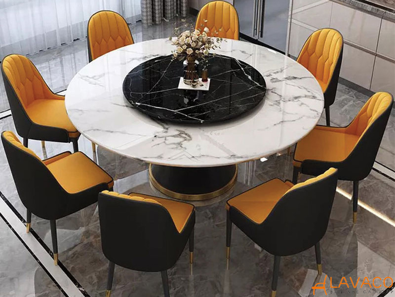 TOP 7 mẫu bàn ăn tròn thông minh hiện đại, độc đáo