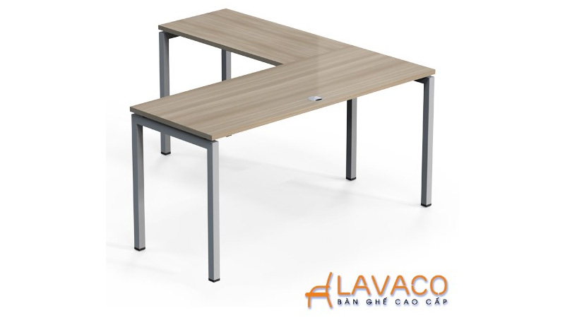 4+ mẫu bàn làm việc góc tường chữ L đẹp, tiện ích và hiện đại