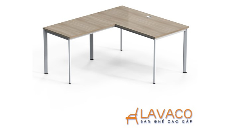 4+ mẫu bàn làm việc góc tường chữ L đẹp, tiện ích và hiện đại