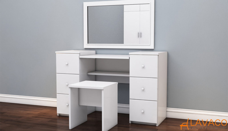 TOP những mẫu bàn trang điểm bằng nhựa đẹp nhất 2025