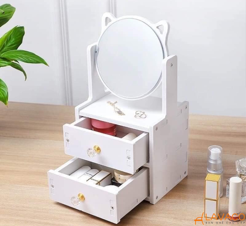 TOP những mẫu bàn trang điểm bằng nhựa đẹp nhất 2025