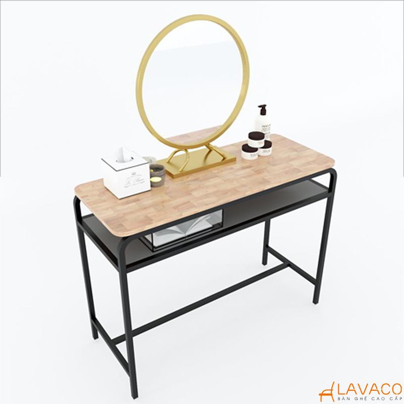 9 bàn trang điểm bằng sắt đẹp, bền bỉ và hiện đại