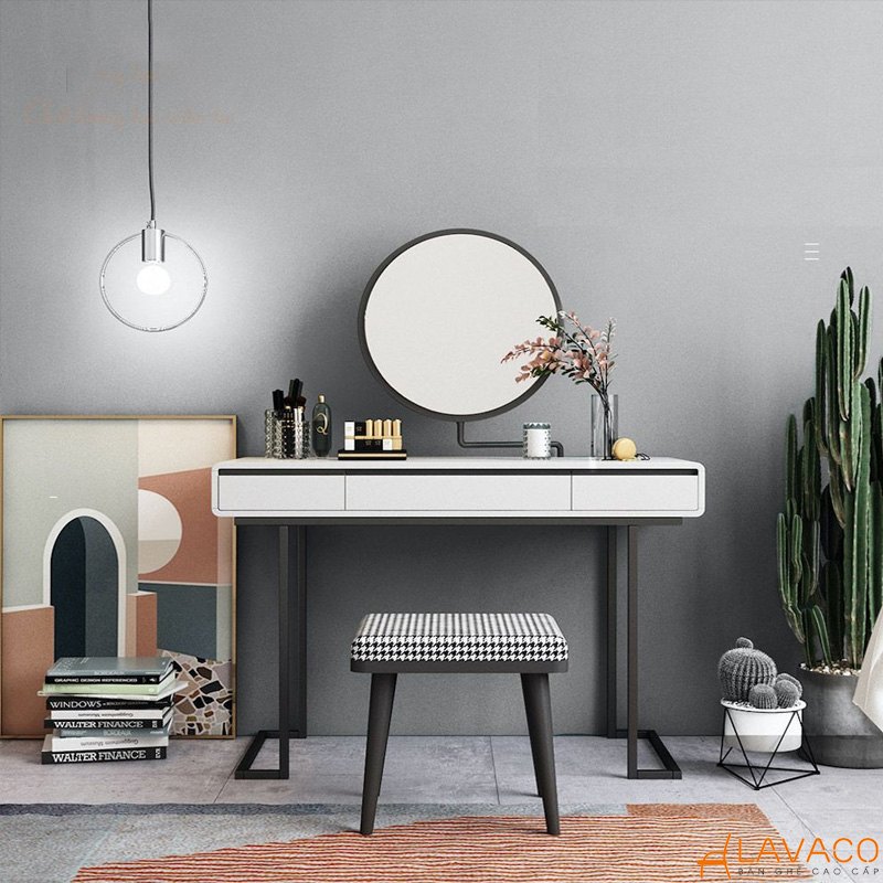 Kích thước bàn trang điểm tiêu chuẩn phù hợp không gian