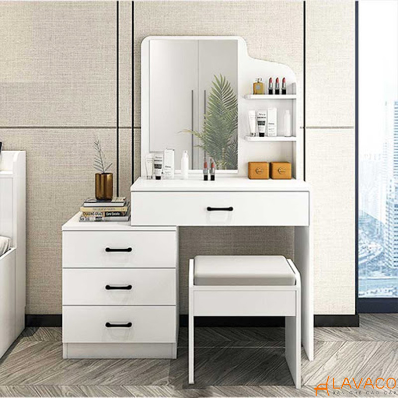 5+ mẫu bàn trang điểm gỗ công nghiệp hiện đại, đẹp và giá rẻ