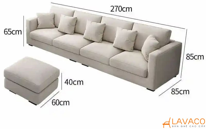 Tiêu chuẩn kích thước ghế băng các loại trên thị trường hiện nay