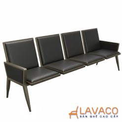 Ghế phòng chờ bọc da 4 chổ- Mã: 809-4