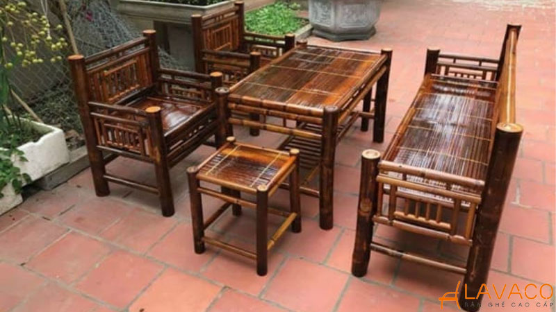 Tổng hợp các loại bàn ghế phòng khách phổ biến nhất hiện nay