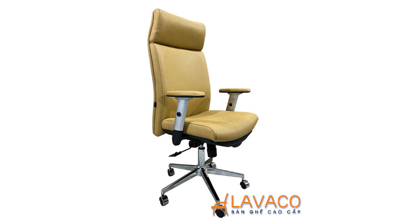 Top 4 mẫu ghế văn phòng bọc da cao cấp, sang trọng đáng mua nhất 2025
